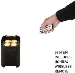 PAR LED ADJ Mirage Q6 Pak-BK PAR LED - 2