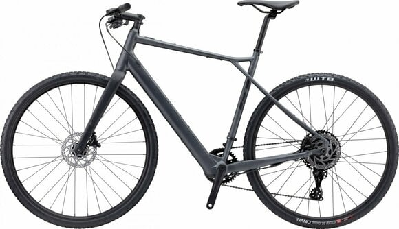 Bicicleta Gravel / Șosea electrica GT E-Grade Current microSHIFT Advent-X M6205 1x10 Gloss Gunmetal/Black Fade L - 3