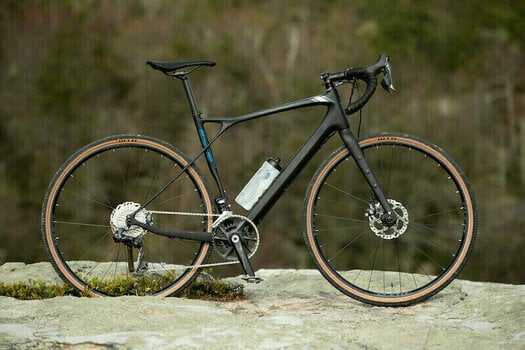 Bicicleta Gravel / Șosea electrica GT E-Grade Current microSHIFT Advent-X M6205 1x10 Gloss Gunmetal/Black Fade L - 4