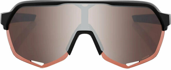 Occhiali da ciclismo 100% S2 Soft Tact Black/HiPER Crimson Silver Mirror Lens Occhiali da ciclismo - 2
