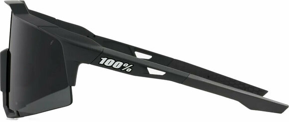Gafas de ciclismo 100% Speedcraft Soft Tact Black/Smoke Lens Gafas de ciclismo - 3