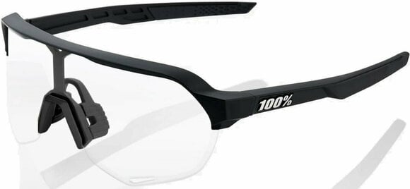 Cykelbriller 100% S2 Soft Tact Black/Smoke Lens Cykelbriller - 4