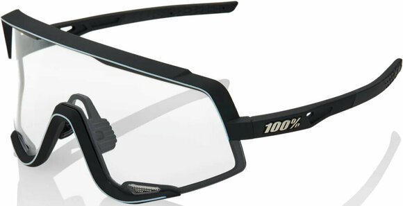 Kerékpáros szemüveg 100% Glendale Soft Tact Black/Smoke Lens Kerékpáros szemüveg - 4