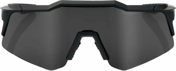 Fietsbril 100% Speedcraft XS Soft Tact Black/Smoke Lens Fietsbril - 2