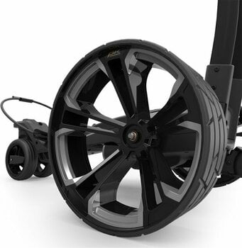 Wózek golfowy elektryczny PowaKaddy RX1 GPS Remote Black XL-Plus Lithium Battery Black Wózek golfowy elektryczny - 9