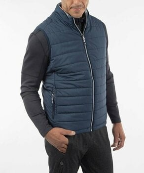 Colete Sunice Men's Michael Reversible Lightweight Thermal Stretch Vest Midnight/Magnesium S - 4