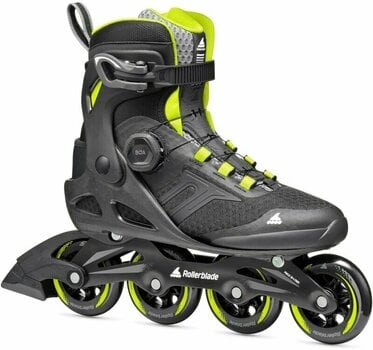 Inline Role Rollerblade Macroblade 84 BOA Black/Lime 40,5 Inline Role - 2