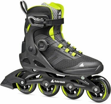 Roller Skates Rollerblade Macroblade 84 BOA Black/Lime 44 Roller Skates - 2