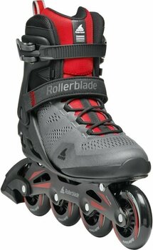 Roller Skates Rollerblade Macroblade 84 Dark Grey/Red 40,5 Roller Skates - 3