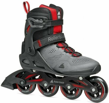 Kolieskové korčule Rollerblade Macroblade 84 Dark Grey/Red 41 Kolieskové korčule - 2
