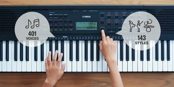 Keyboard without Touch Response Yamaha YPT-270 - 7