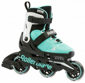 Roller Skates Rollerblade Microblade 3WD JR Aqua/White 36,5-40,5 Roller Skates - 3