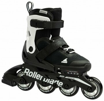 Roller Skates Rollerblade Microblade JR Black/White 36,5-40,5 Roller Skates - 3