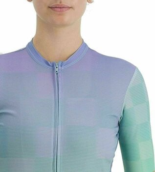 Biciklistički dres Sportful Rocket Women Jersey Dres Chalk Violet Jade Cream XS - 4