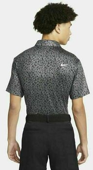 Camiseta polo Nike Dri-Fit Tour Mens Camo Golf Polo Iron Grey/White M Camiseta polo - 2