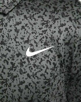 Camiseta polo Nike Dri-Fit Tour Mens Camo Golf Polo Iron Grey/White L - 4