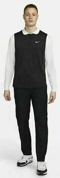 Bluza z kapturem/Sweter Nike Dri-Fit Tour Mens Golf Gilet Black/White XL - 7