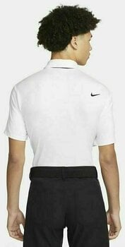 Polo Nike Dri-Fit Tour Mens Solid Golf Polo White/Black S - 2