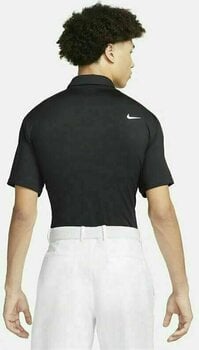 Polo majice Nike Dri-Fit Tour Mens Solid Golf Polo Black/White M - 2