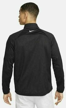 Dzseki Nike Repel Tour Mens 1/2-Zip Golf Jacket Black/White L - 2