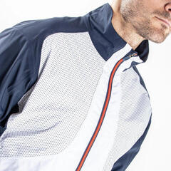 Waterproof Jacket Galvin Green Albert White/Navy/Orange - 2