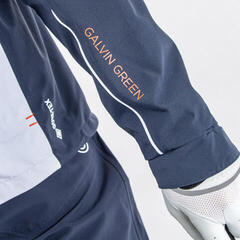 Waterproof Jacket Galvin Green Albert White/Navy/Orange - 4