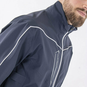 Waterproof Jacket Galvin Green Armstrong Navy/White S Waterproof Jacket - 3