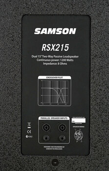 Passiver Lautsprecher Samson RSX215 Passiver Lautsprecher - 2
