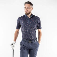 Tricou polo Galvin Green Miro Mens Navy/Orange S Tricou polo - 4
