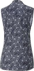 Polo košile Puma Womens Cloudspun Island Flower Sleeveless Navy Blazer - 1