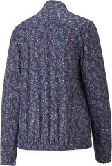 Mikina/Svetr Puma Micro Floral Cloudspun 1/4 Zip Navy Blazer - 1