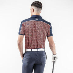 Tricou polo Galvin Green Millard Mens Navy/Orange/White S Tricou polo - 5