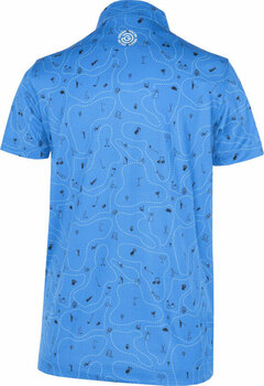 Риза за поло Galvin Green Rowan Boys Polo Shirt Blue/Navy 134/140 - 2