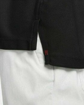 Риза за поло Nike Dri-Fit Tiger Woods Mens Golf Polo Black/Anthracite/White XL - 5