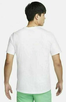 Πουκάμισα Πόλο Nike Swoosh Mens Golf T-Shirt Λευκό M - 2