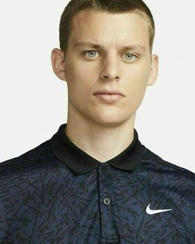 Chemise polo Nike Dri-Fit Victory+ AOP Mens Golf Polo Midnight Navy/Black/White M - 3