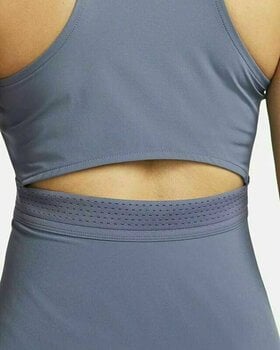 Поли и рокли Nike Dri-Fit Advantage Womens Tennis Dress Blue/White L - 5
