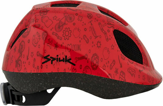 Capacete de ciclismo para crianças Spiuk Kids Led Helmet Red XS/S (46-53 cm) Capacete de ciclismo para crianças - 2