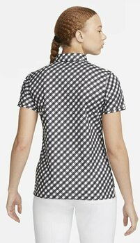 Poloshirt Nike Dri-Fit Victory Womens Short-Sleeve Printed Golf Polo Polo Black/Black XS - 2