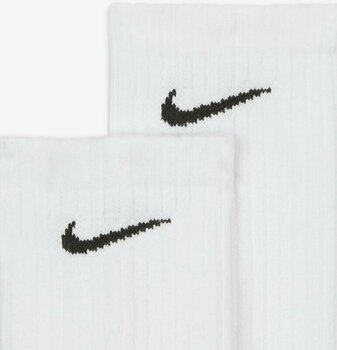 Socks Nike Everyday Cushioned Training Crew Socks 3-Pack Socks White/Black XL - 4