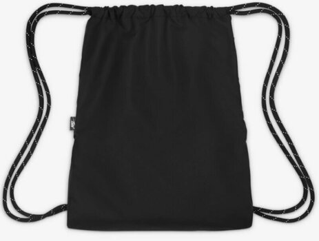 Lifestyle ruksak / Taška Nike Heritage Drawstring Bag Black/Black/White 10 L Vrecko na prezuvky - 2