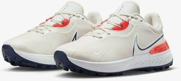 Golfskor för herrar Nike Infinity Pro 2 Mens Golf Shoes Phantom/Bright Crimson/White/Midnight Navy 41 - 4