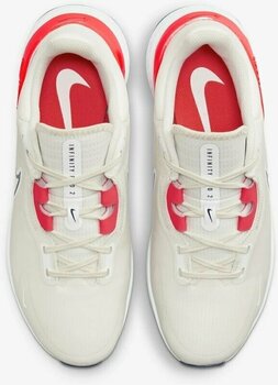 Férfi golfcipők Nike Infinity Pro 2 Mens Golf Shoes Phantom/Bright Crimson/White/Midnight Navy 42,5 - 3