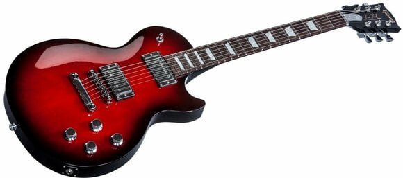 Elektrische gitaar Gibson Les Paul Studio HP 2017 Black Cherry Burst - 5