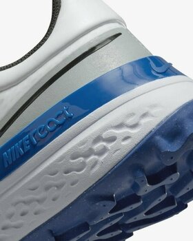 Pantofi de golf pentru bărbați Nike Infinity Pro 2 Mens Golf Shoes White/Wolf Grey/Game Royal/Black 42 - 7