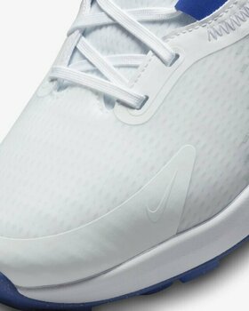Férfi golfcipők Nike Infinity Pro 2 Mens Golf Shoes White/Wolf Grey/Game Royal/Black 42,5 - 6