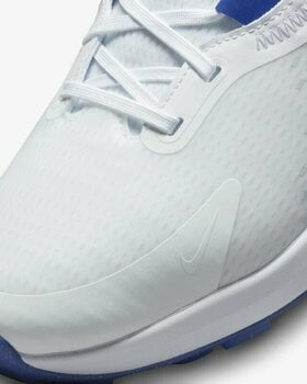 Férfi golfcipők Nike Infinity Pro 2 Mens Golf Shoes White/Wolf Grey/Game Royal/Black 43 - 6