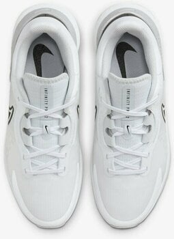 Chaussures de golf pour hommes Nike Infinity Pro 2 Mens Golf Shoes White/Pure Platinum/Wolf Grey/Black 41 - 3