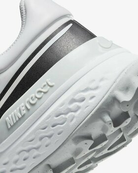 Ανδρικό Παπούτσι για Γκολφ Nike Infinity Pro 2 Mens Golf Shoes White/Pure Platinum/Wolf Grey/Black 42 - 8