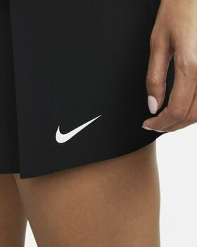 Saia/Vestido Nike Dri-Fit Advantage Regular Womens Tennis Skirt Black/White S - 3
